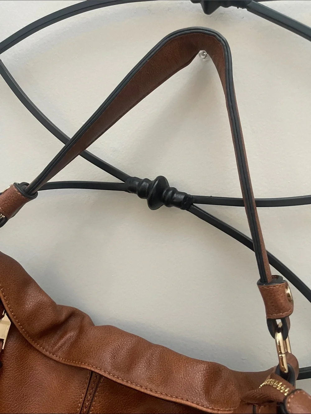 Brown Hobo Shoulder Bag